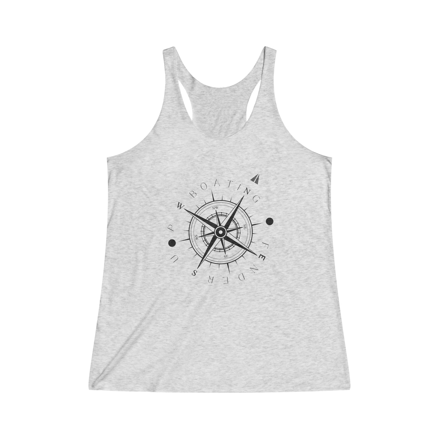 Women's Fenders Up Compass Racerback Tank