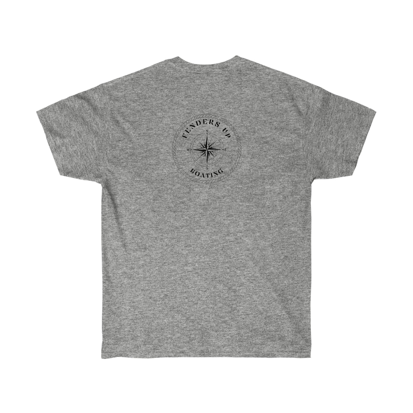 Fenders Up Boating Compass T-Shirt