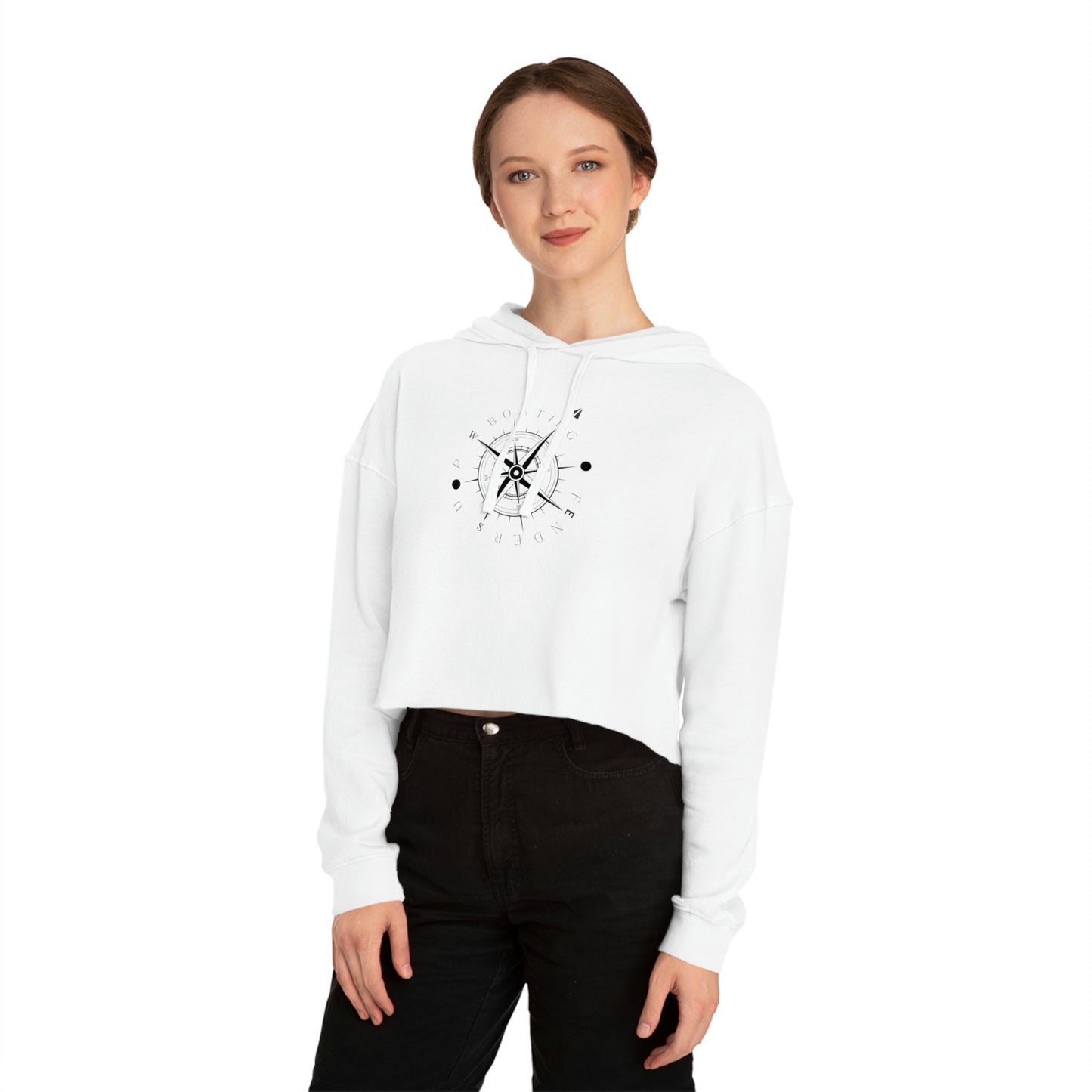 North Point Cropped Hooded Sweatshirt