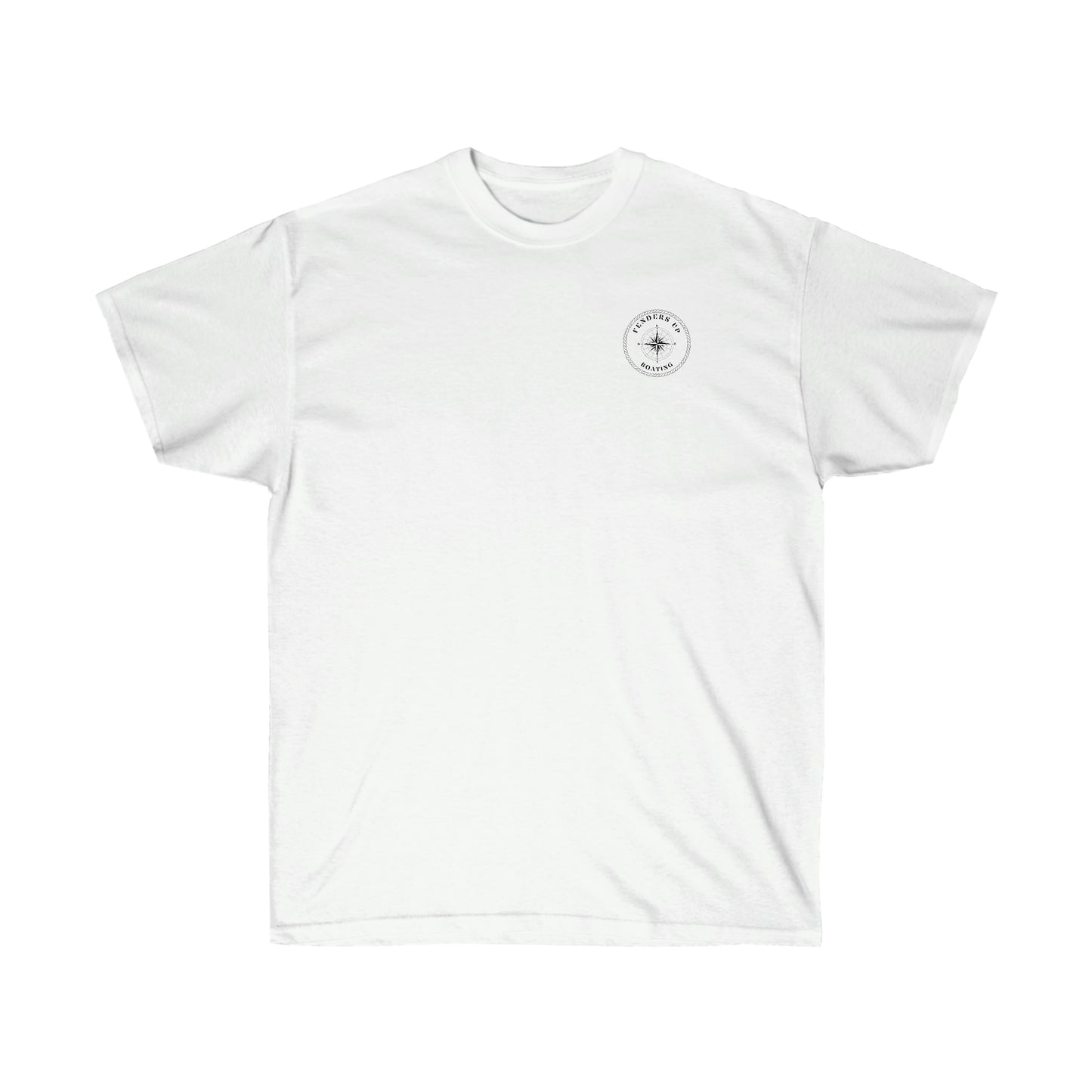 Fenders Up Boating Compass T-Shirt