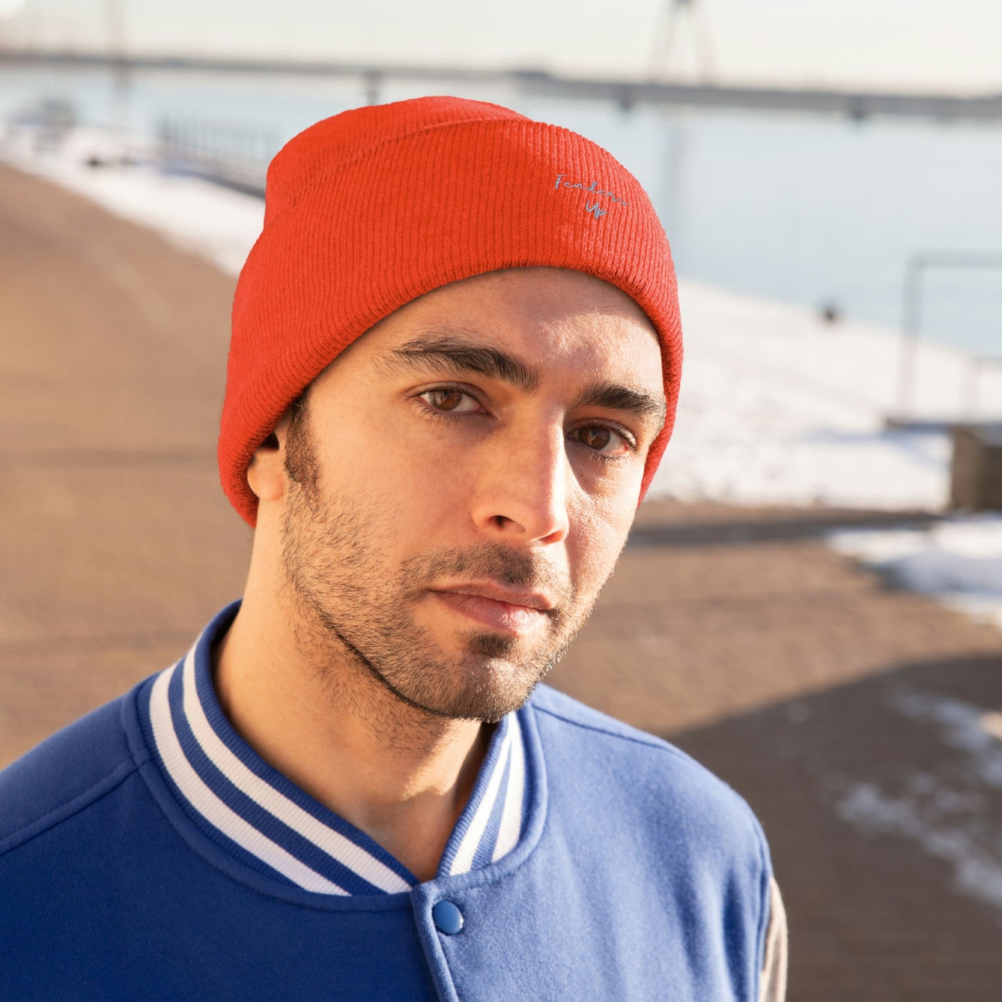 Fenders Up Knit Beanie