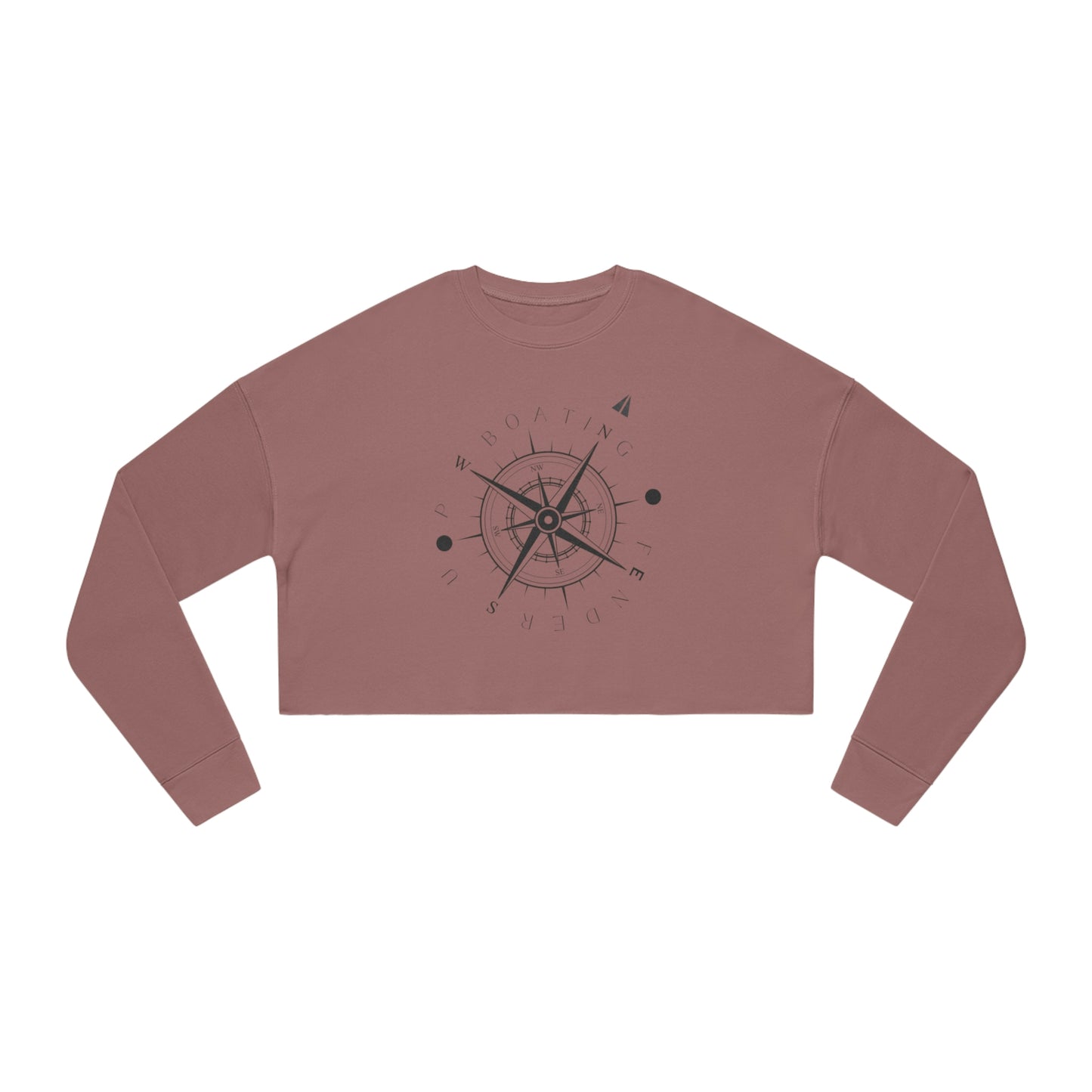 North Point Cropped Crewneck Sweatshirt