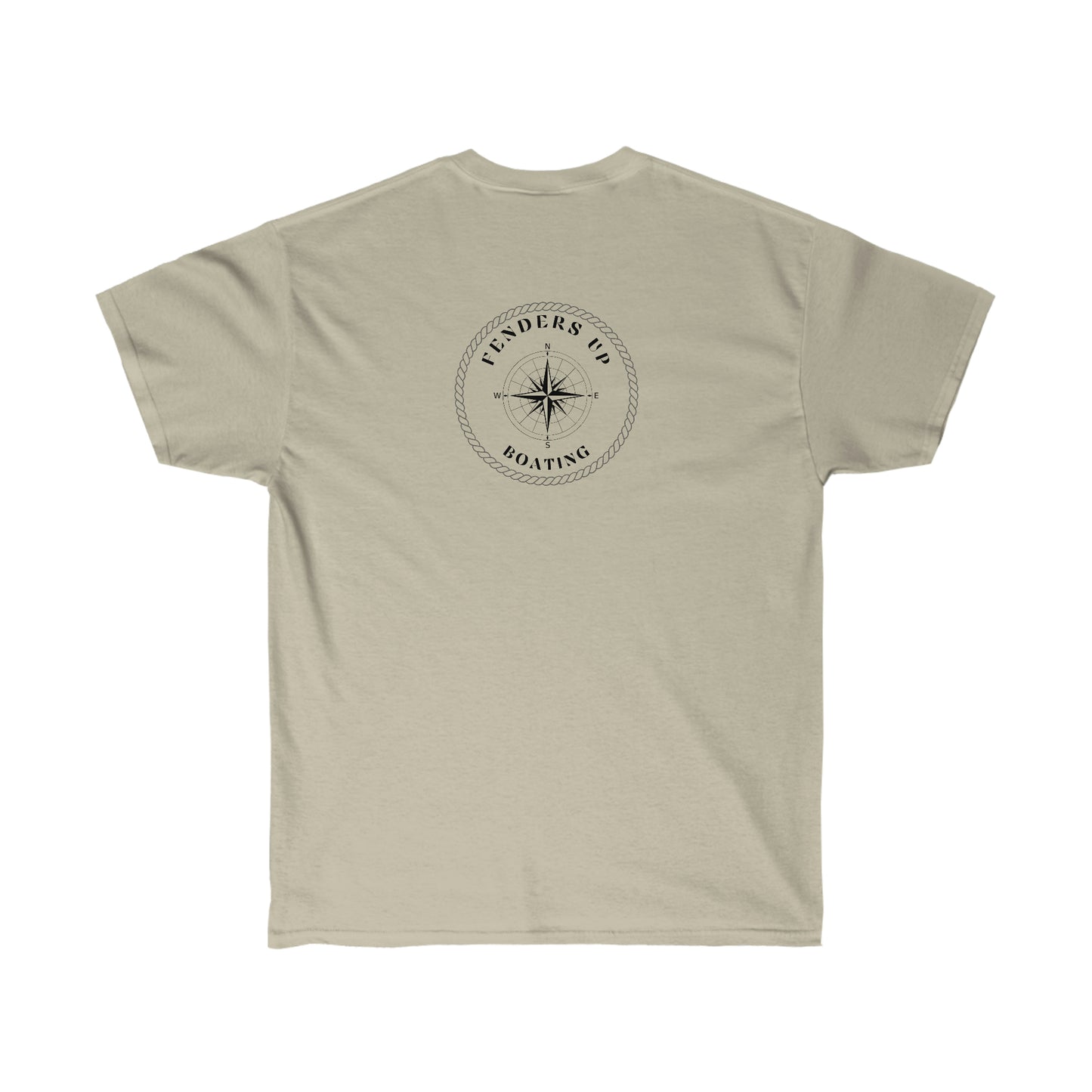 Fenders Up Boating Compass T-Shirt