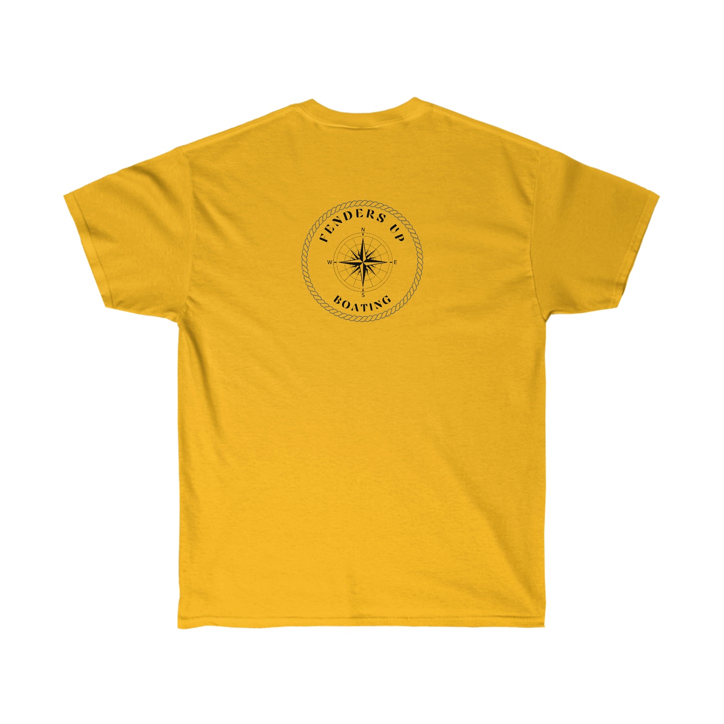 Fenders Up Boating Compass T-Shirt