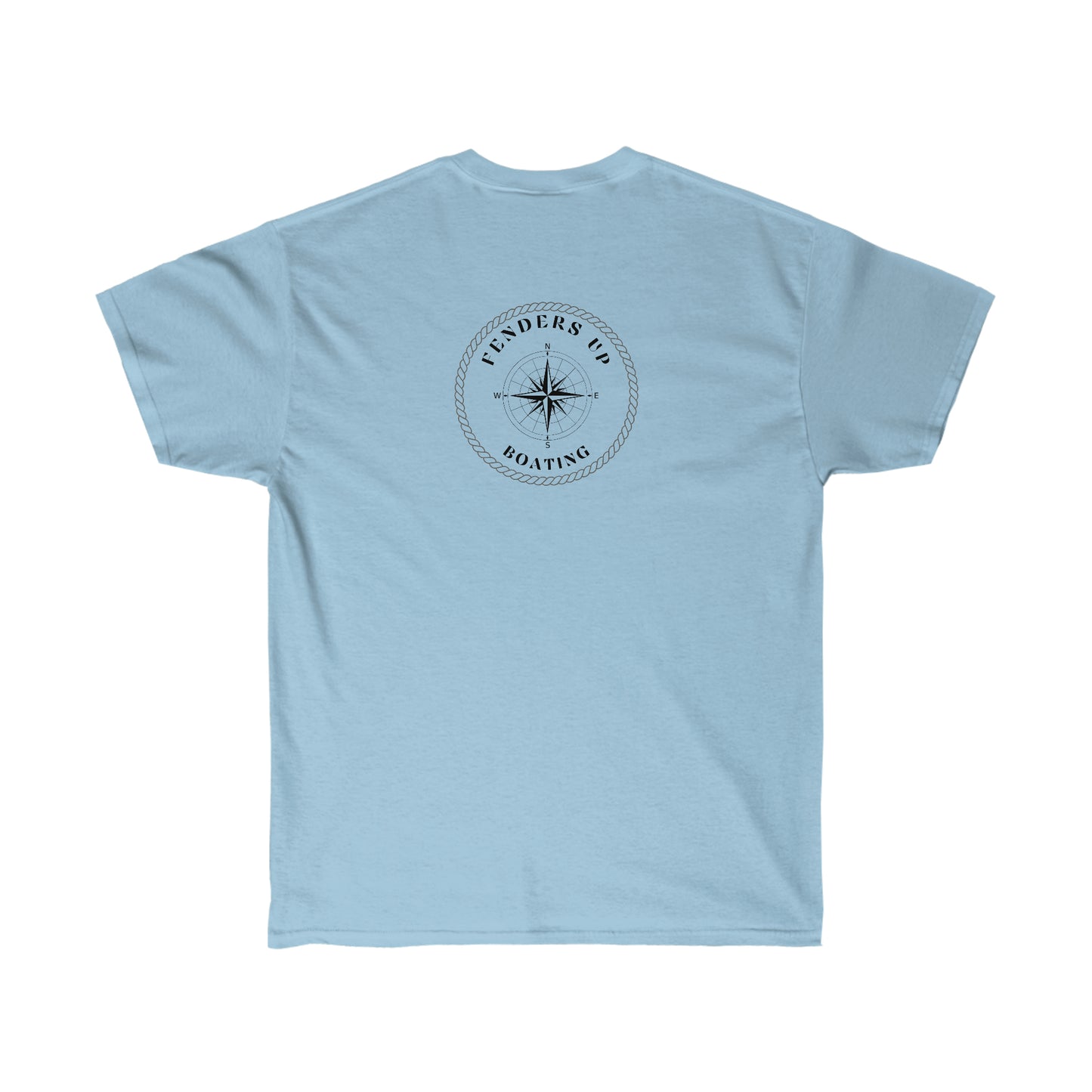 Fenders Up Boating Compass T-Shirt