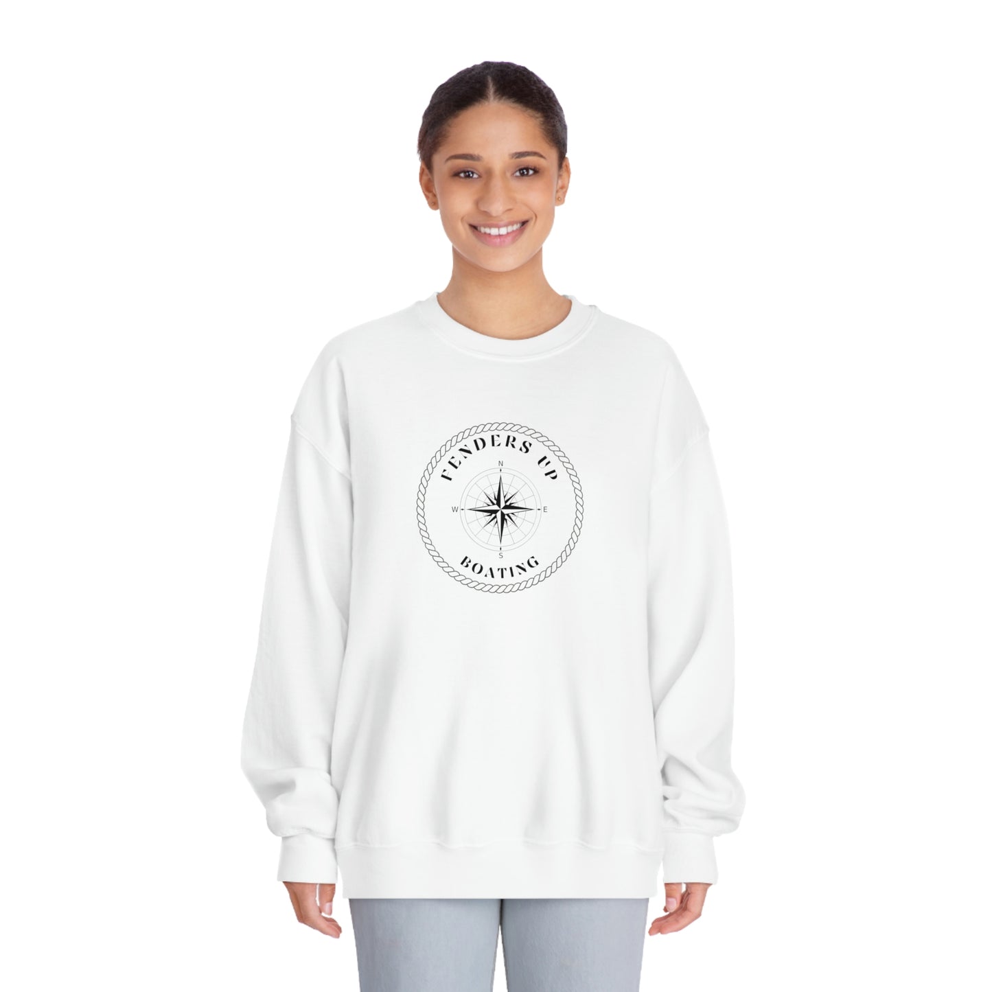 Fenders Up Compass Crewneck Sweatshirt