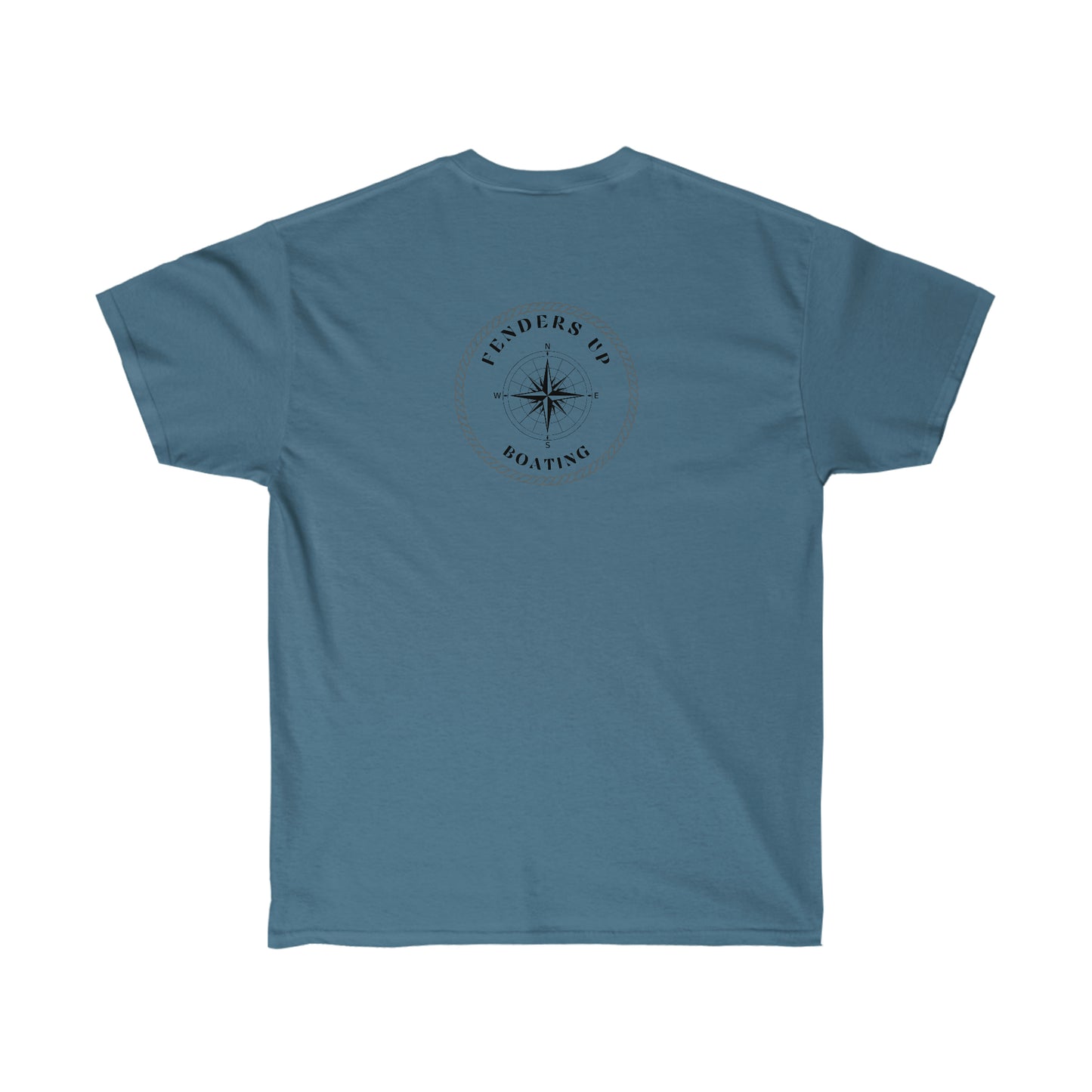 Fenders Up Boating Compass T-Shirt