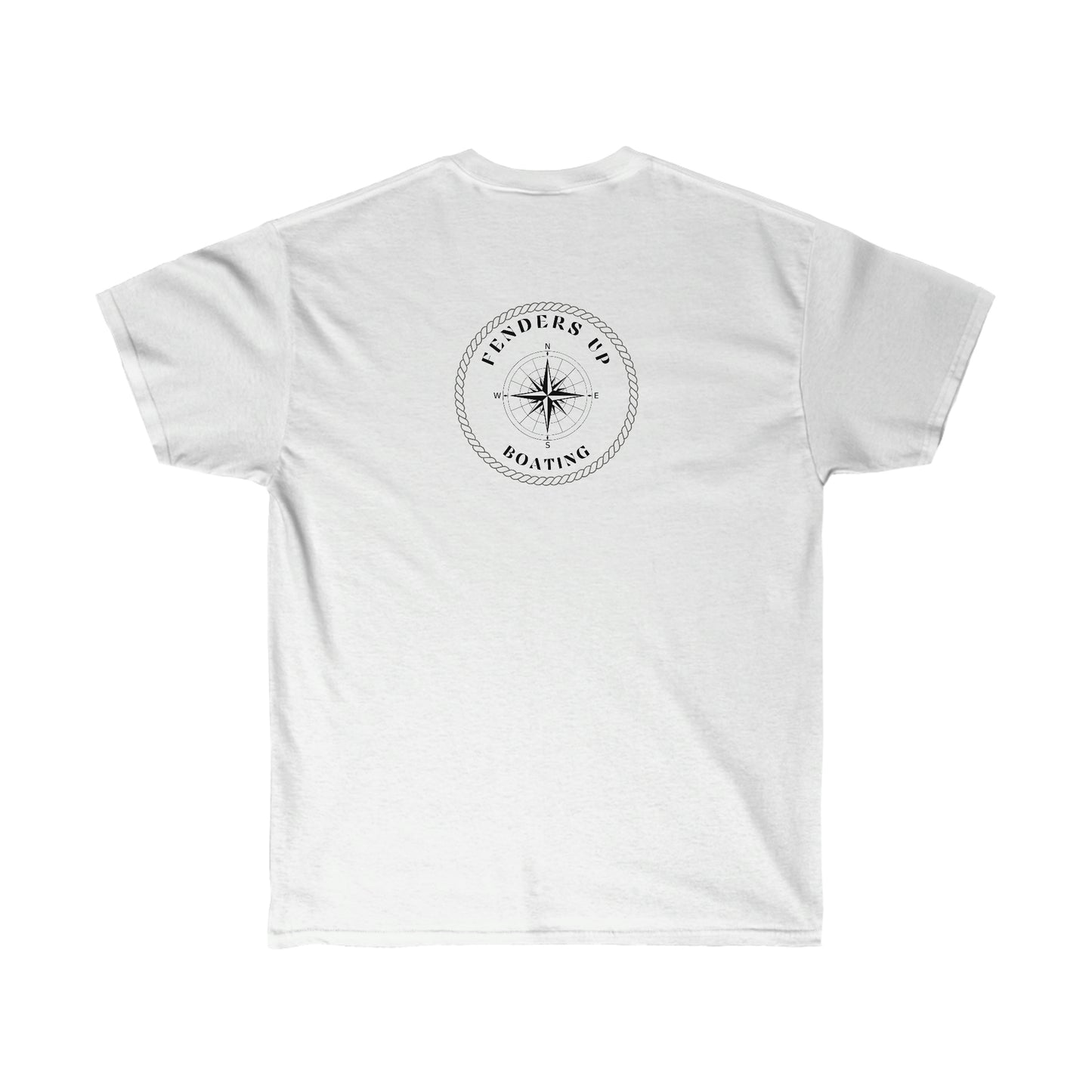 Fenders Up Boating Compass T-Shirt